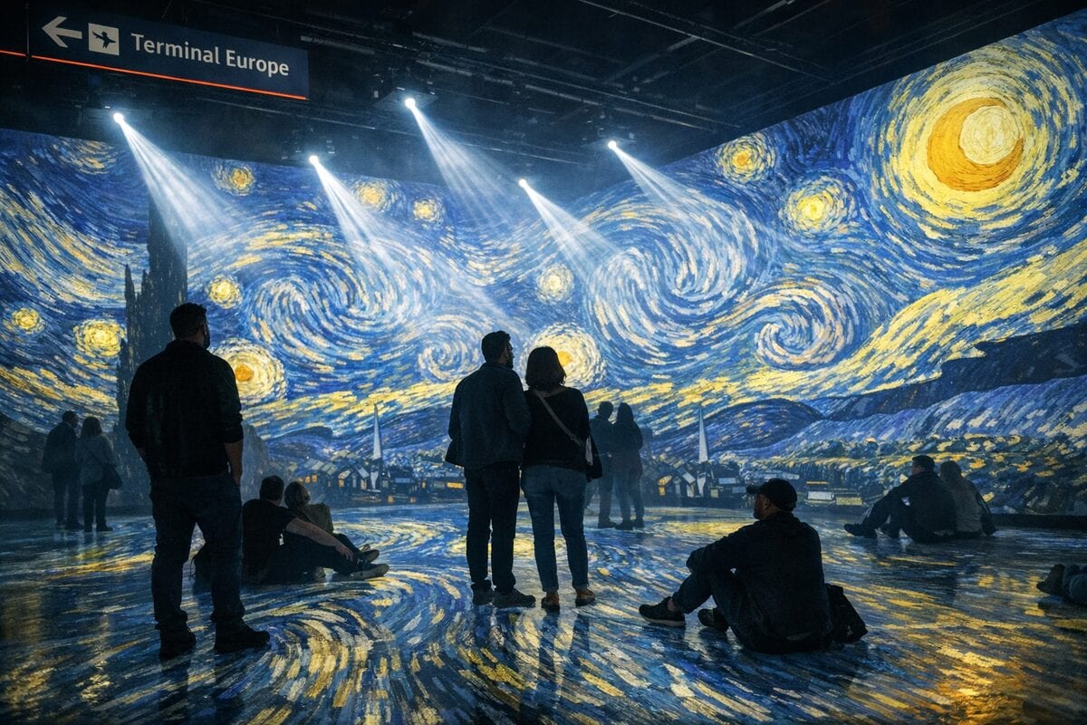 Van Gogh Projection Mapping