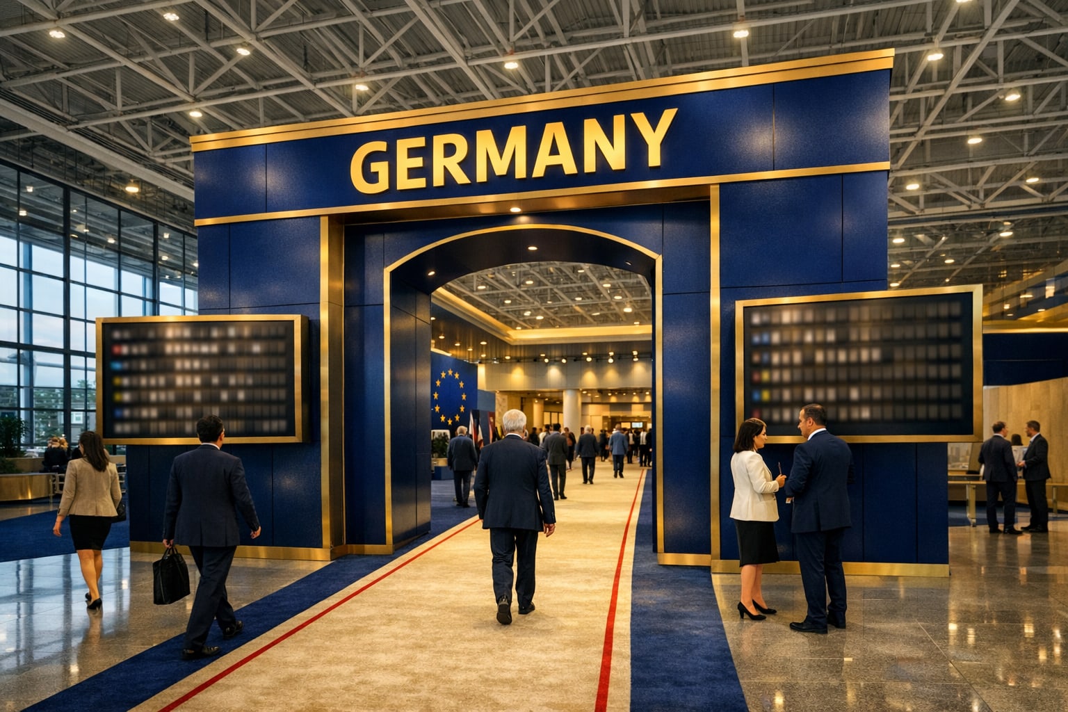 The German Gate entrance