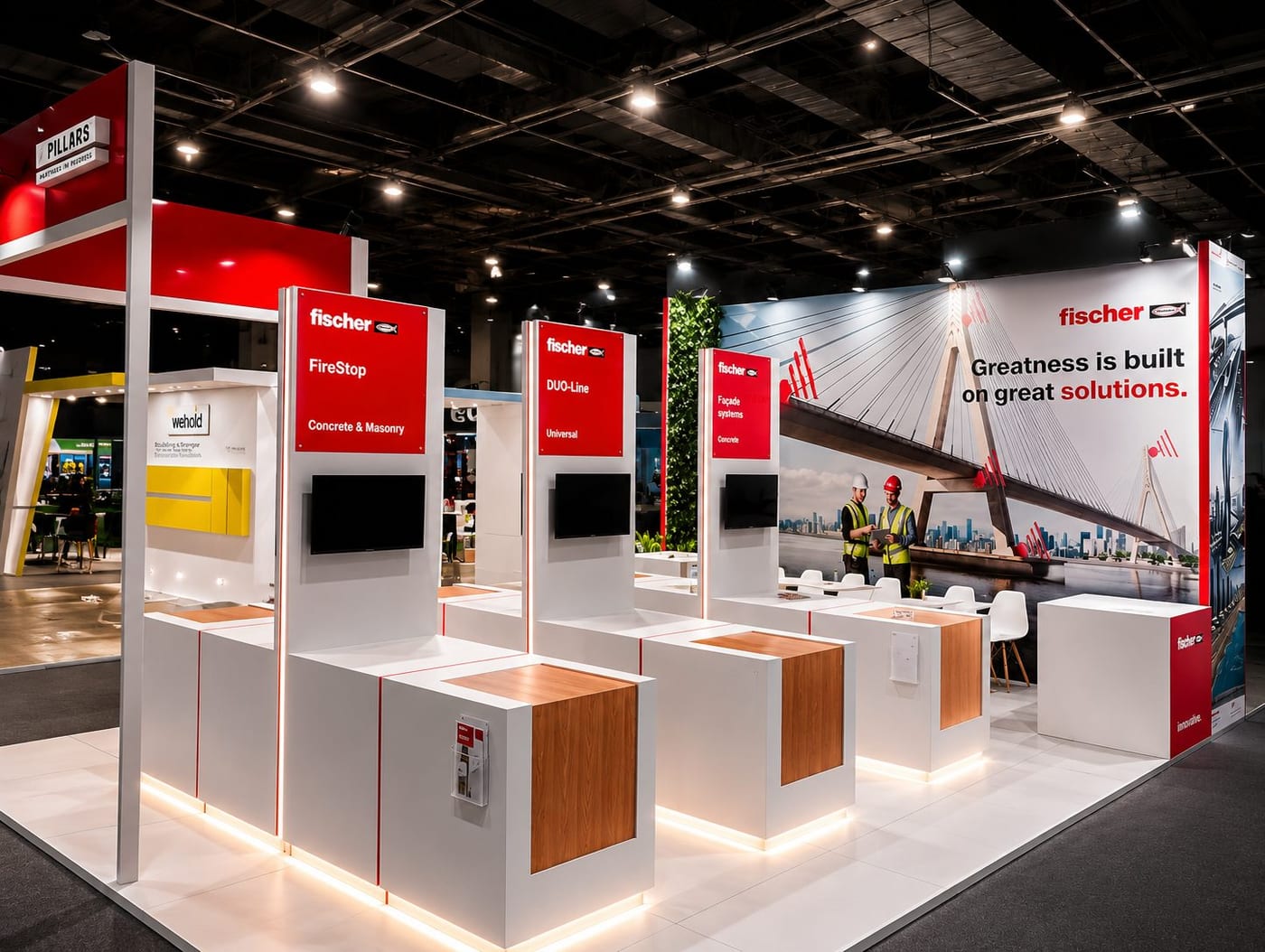 Premium exhibition stand build at NCIEC
